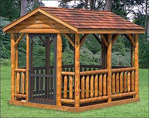Log Cabin Kit for Backyard