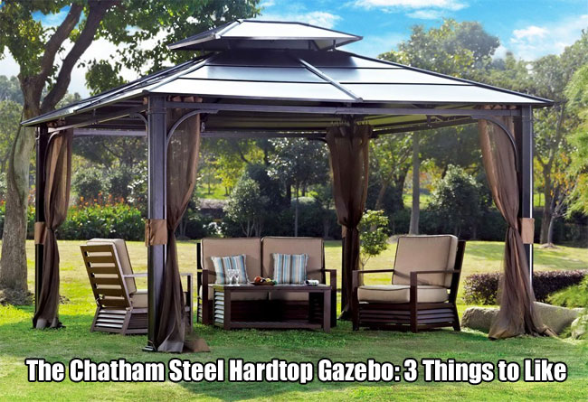 Chatham Steel Hardtop Gazebo