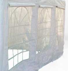 Carport Canopy Clear PVC Church Style Windows