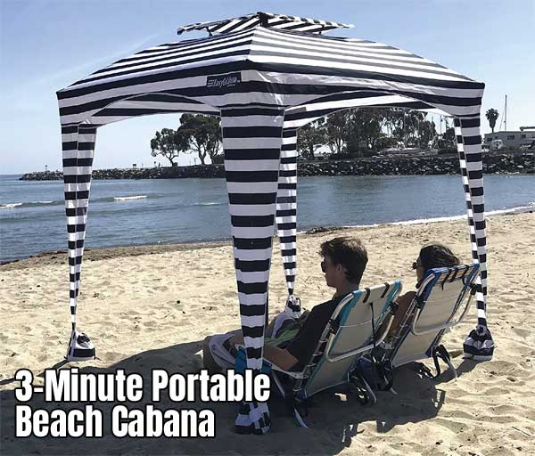 EasyGo Cabana Beach Tent