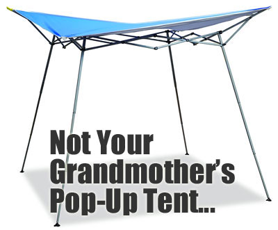 Evo Shade Instant Canopy - Not Your Grandmother's Pop-Up Tent