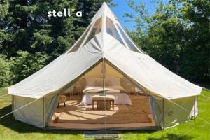 Stella Luxury Teepee Tent with Transparent Roof