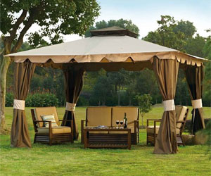 Butterfly Gazebo... the Shade Sail Kit with Posts!